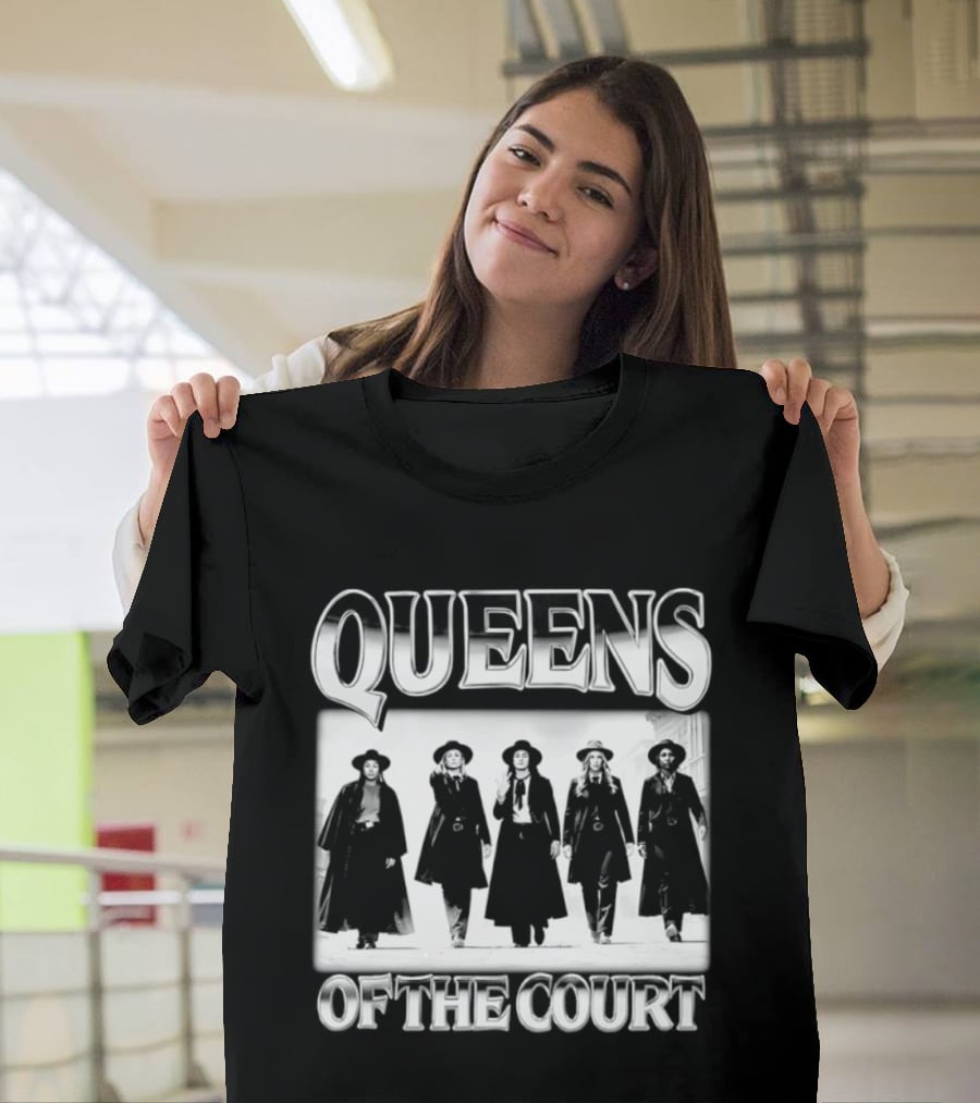 Indiana Fever Queens Of The Court Basketball Team Legends T-Shirt