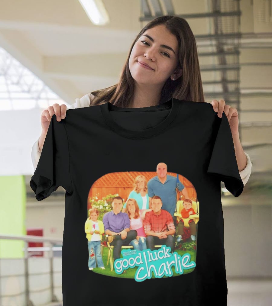 Chaos Closet Good Luck Charlie Family Parody Kirk Charlie T-Shirt