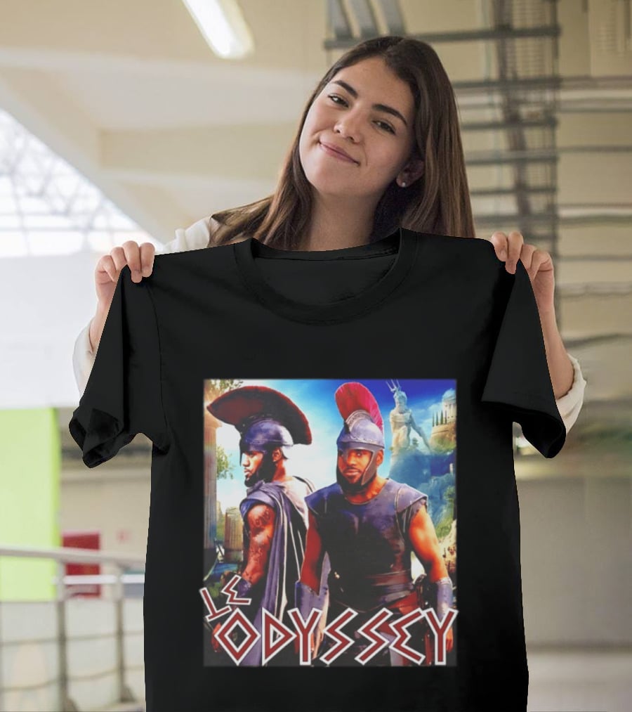 LeOdyssey LeBron James Greek Mythology Adventure T-Shirt