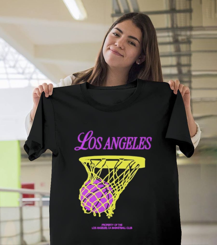 Los Angeles Basketball Club Property Los Angeles CA T-Shirt