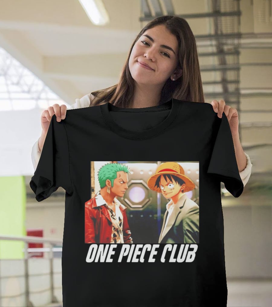 One Piece Club Roronoa Zoro Monkey D Luffy T-Shirt