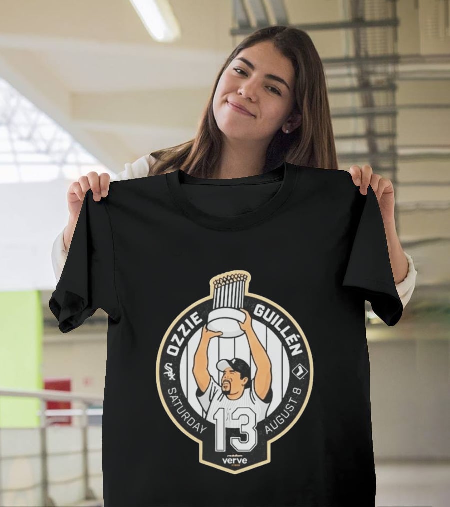 Ozzie Guillen White Sox Verve August 8 Celebration 13 T-Shirt