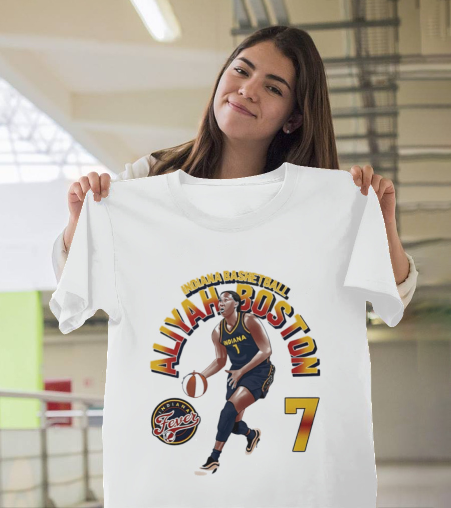 Aliyah Boston Indiana Fever Basketball 7 T-Shirt