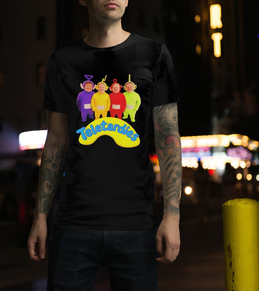 Teletardies Teletubbies Down Syndrome T-Shirt