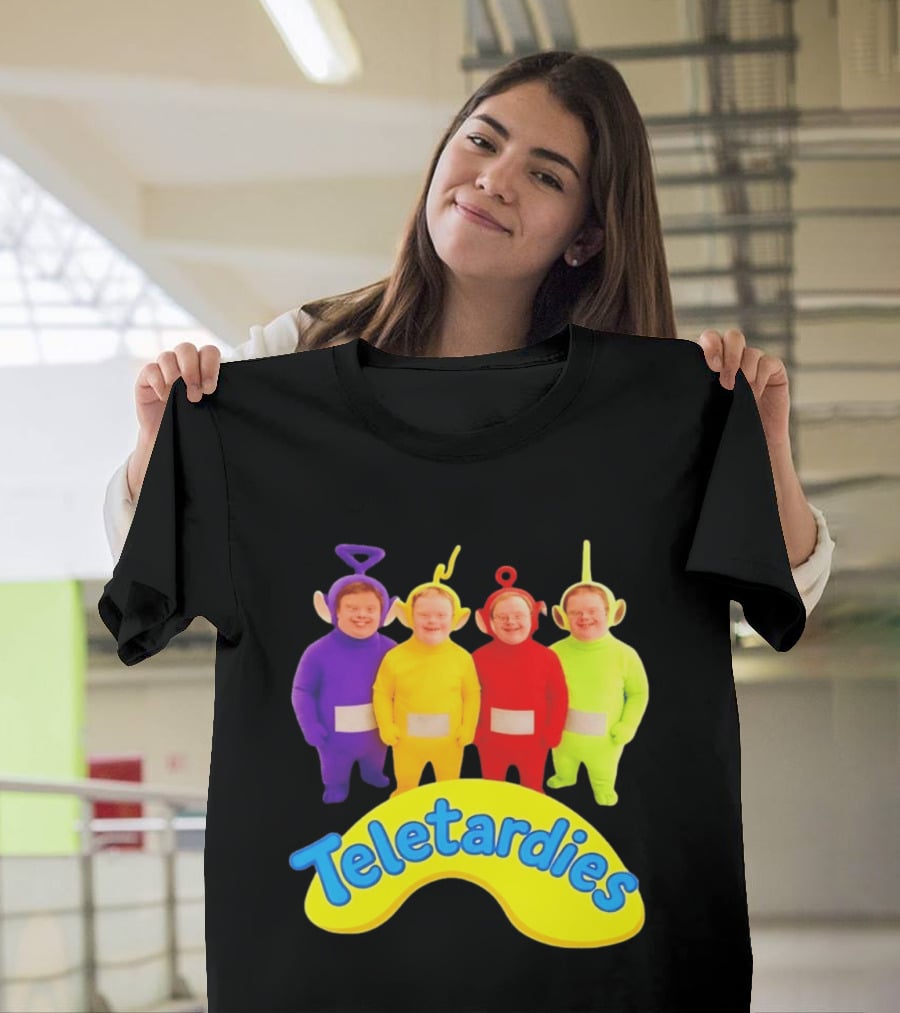 Teletardies Teletubbies Down Syndrome T-Shirt