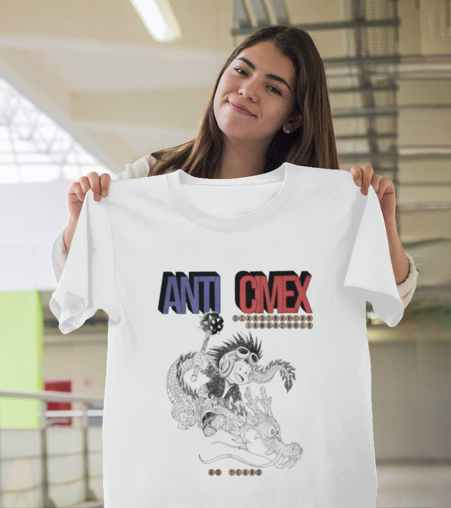 ANTI CIMEX Scandinavian Jawbreaker 45 Years Punk T-Shirt