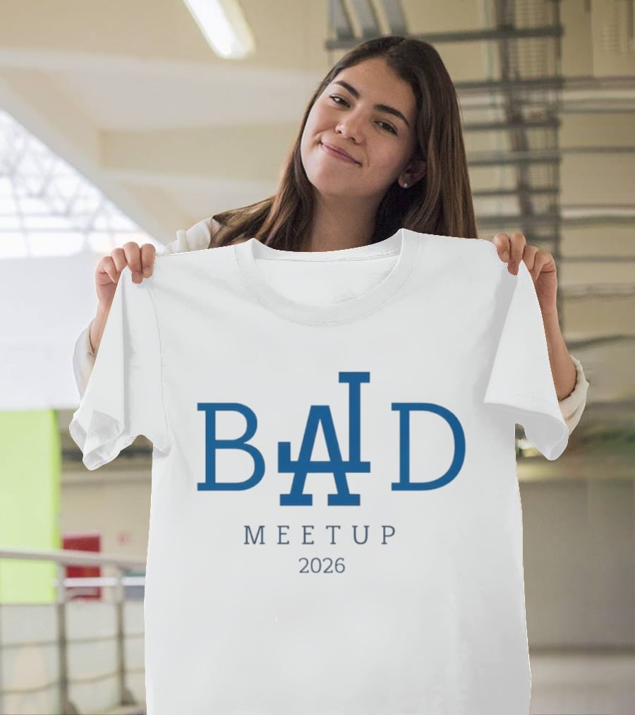 Bald Meetup LA 2026 Iconic Event T-Shirt
