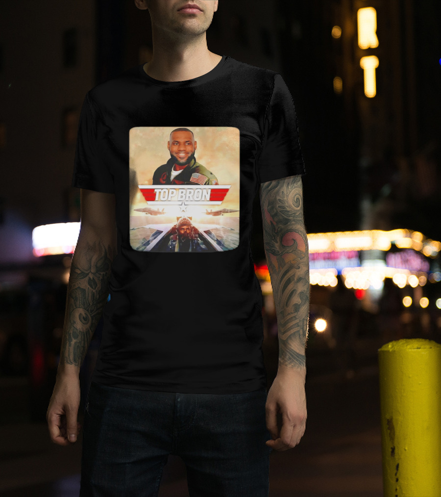 Top Bron LeBron James Aviator T-Shirt