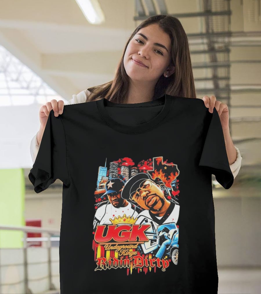 UGK Underground Kingz Ridin' Dirty Texas Rap Legends T-Shirt