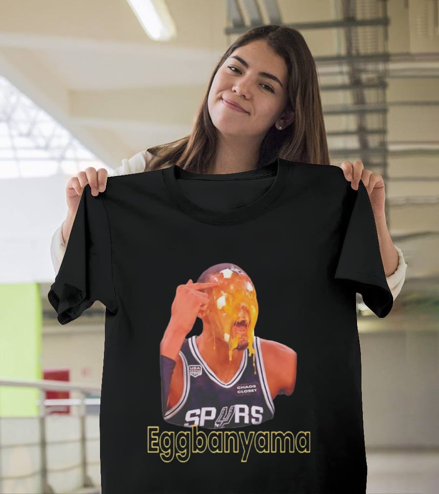 Eggbanyama Spurs Basketball Chaos Closet T-Shirt