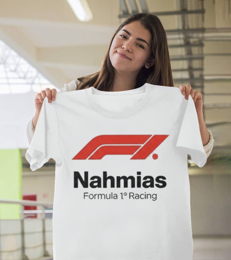 Nahmias Formula 1 Racing Kento Nagao F1 White T-Shirt