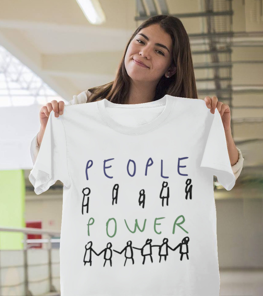 PEOPLE POWER Activism Social Justice Unity Togetherness T-Shirt