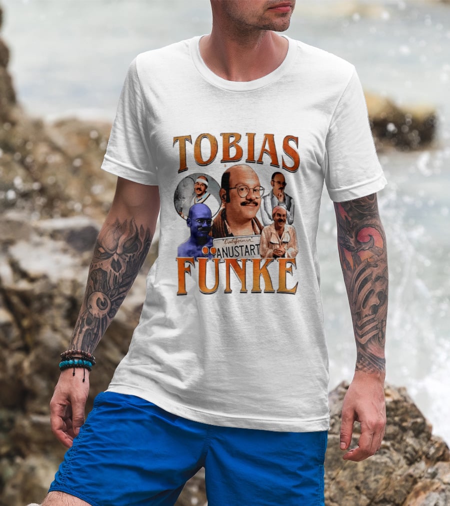 Tobias Funke Anustart Arrested Development Character Compilation T-Shirt