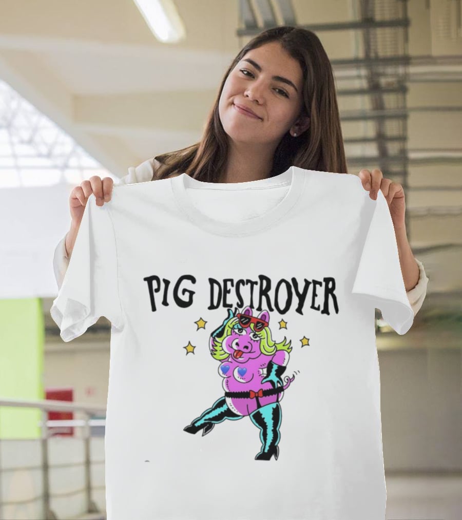 Pig Destroyer Miss Piggy Grindcore Metal Fashionable T-Shirt