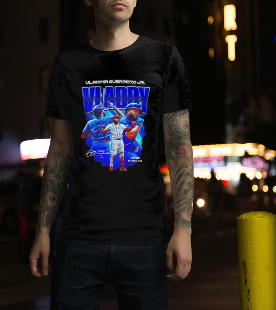 Vladimir Guerrero Jr. Vladdy Toronto Baseball 2026 MLB T-Shirt