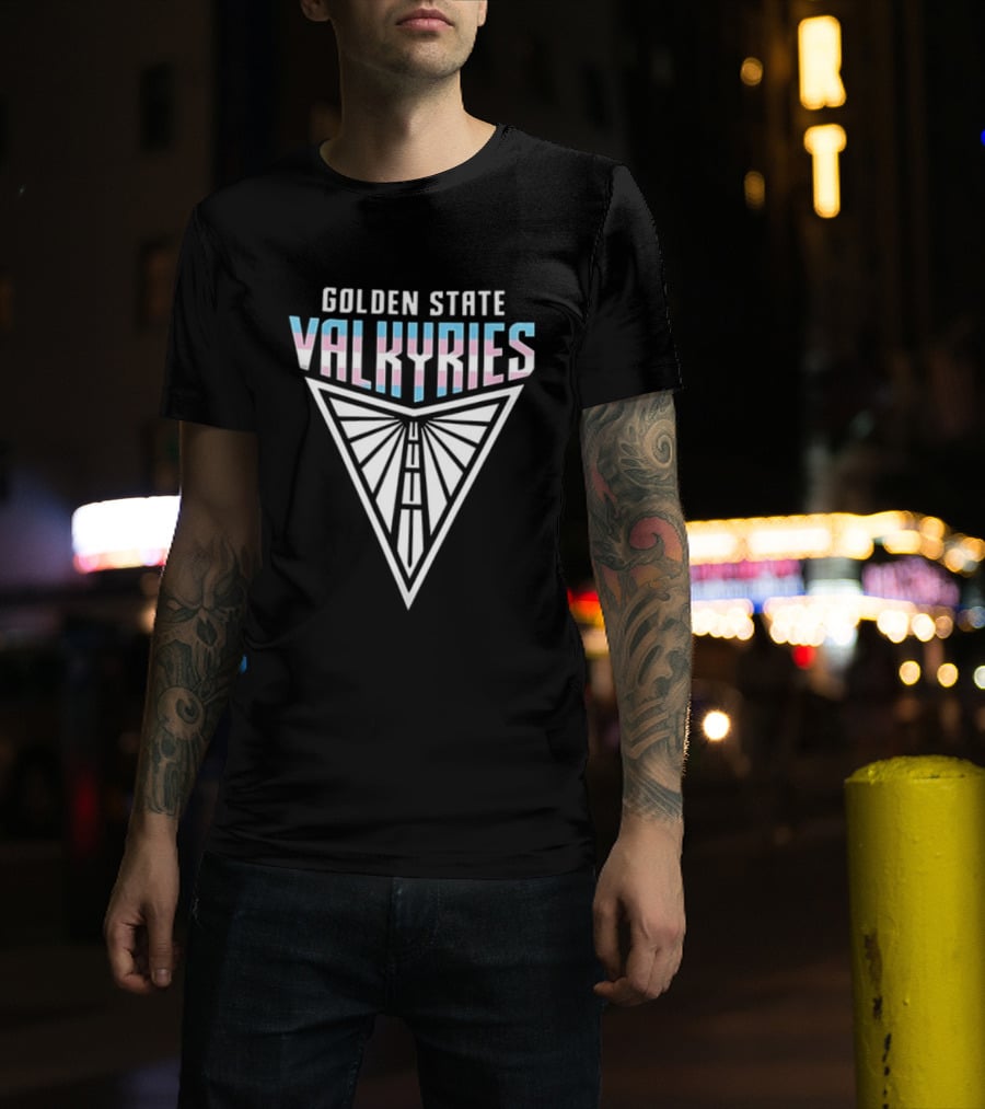 Golden State Valkyries Trans Flag T-Shirt