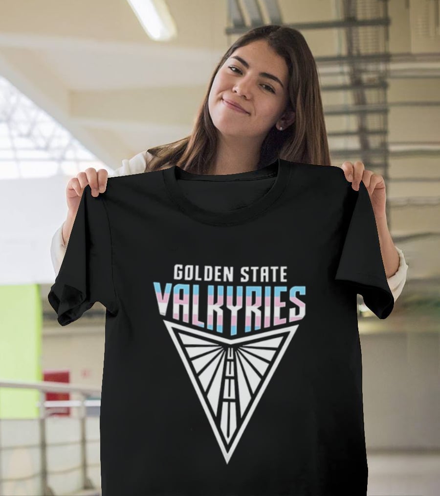 Golden State Valkyries Trans Flag T-Shirt