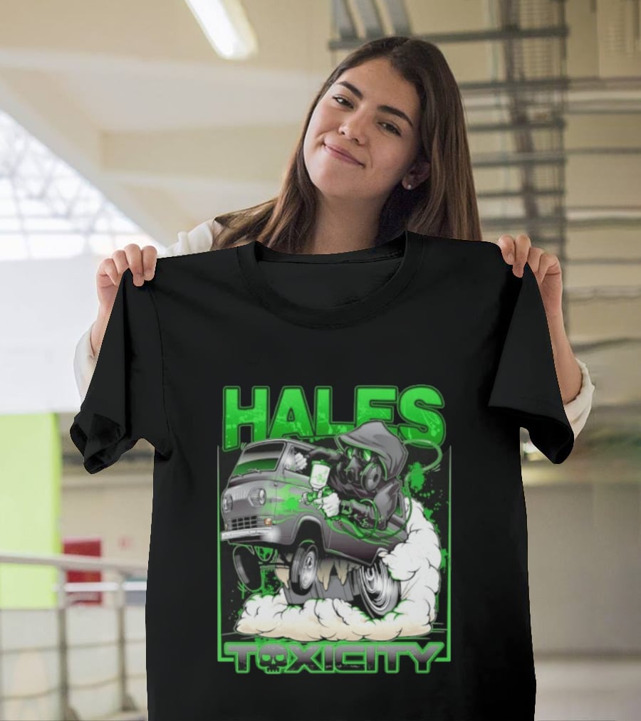 Hales Toxicity Gas Mask Graffiti Van Street T-Shirt