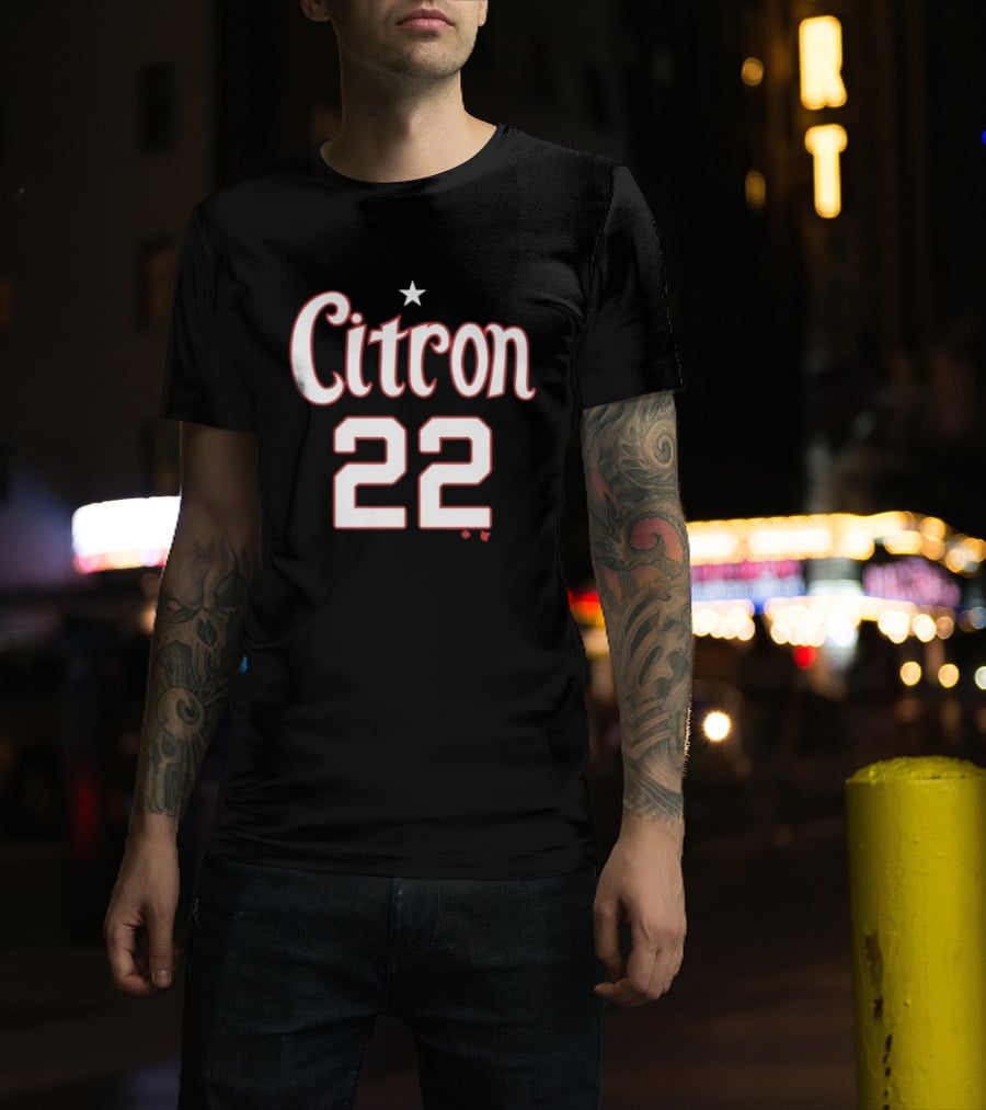 Sonia Citron 22 Washington Mystics WNBA Basketball 2026 T-Shirt