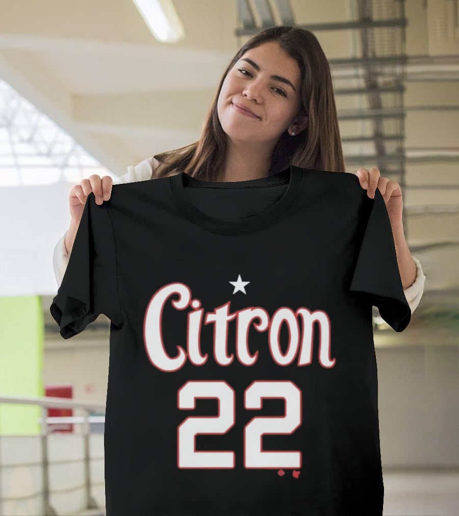 Sonia Citron 22 Washington Mystics WNBA Basketball 2026 T-Shirt
