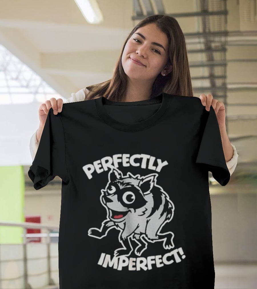 Jimothy Perfectly Imperfect Cartoon Character Fun T-Shirt