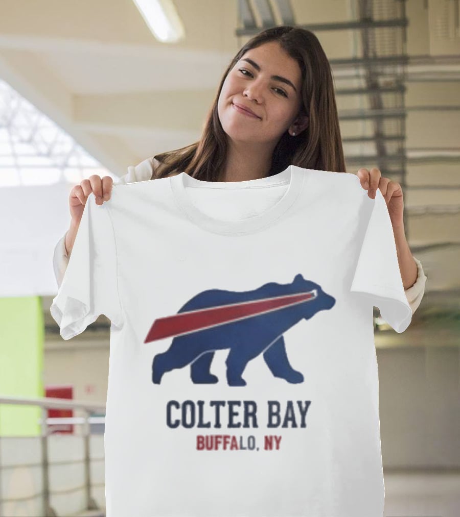 Buffalo Bills Colter Bay NY Beers Make Me Wanna Shout T-Shirt