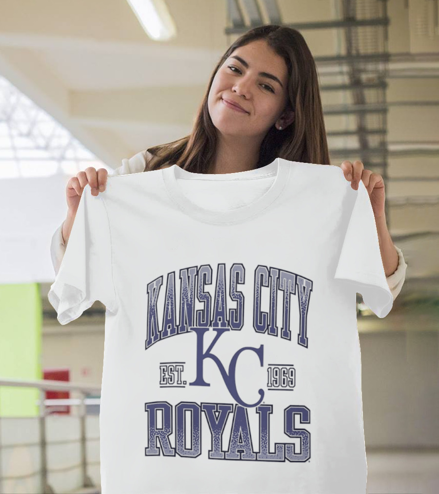 Kansas City Royals Est 1969 KC MLB Baseball T-Shirt