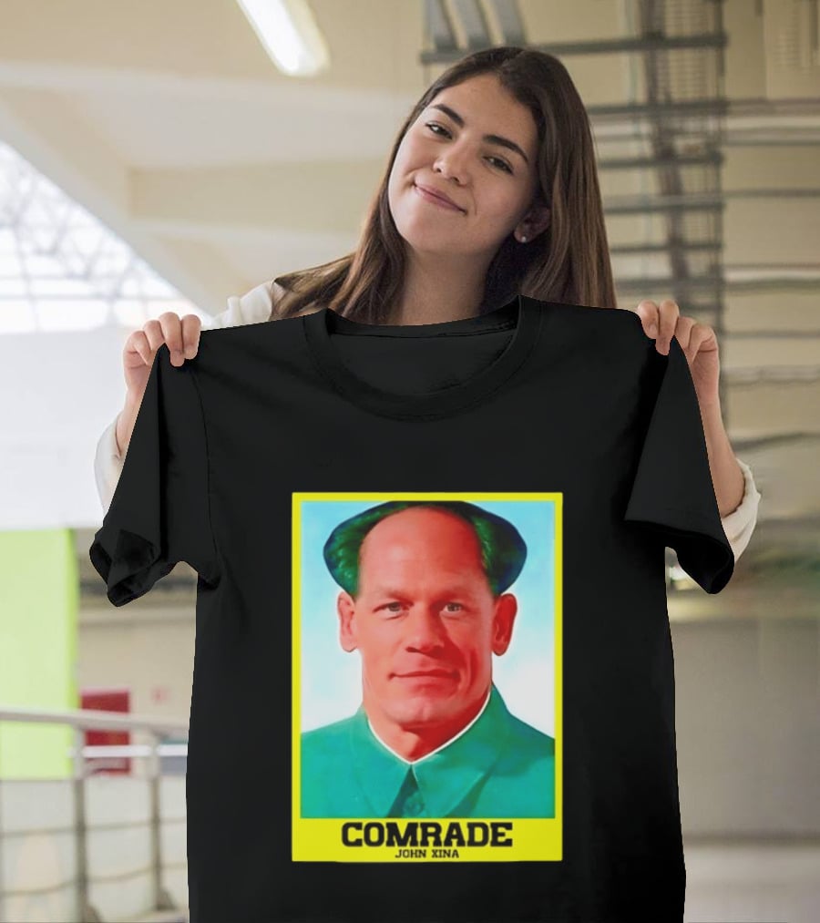 Comrade John Xina Meme Mao Zedong Parody Image T-Shirt