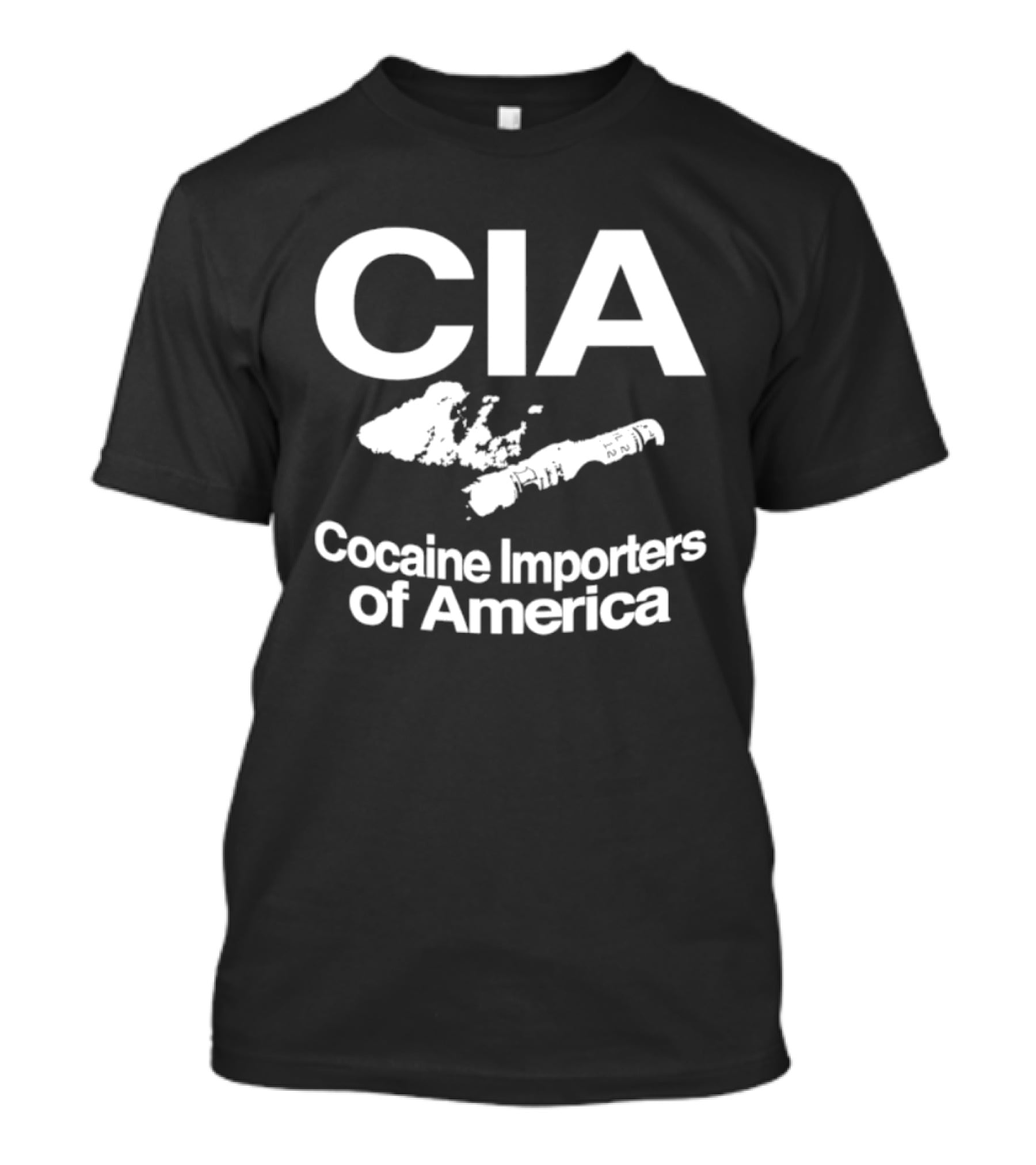 CIA Cocaine Importers Of America Conspiracy Theory T-Shirt