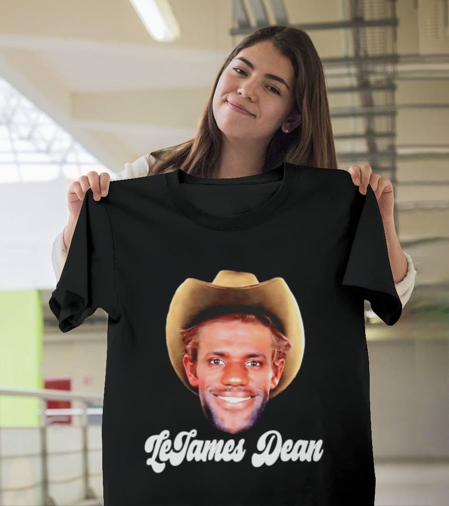 LeBron James LeJames Dean Cowboy Hat T-Shirt