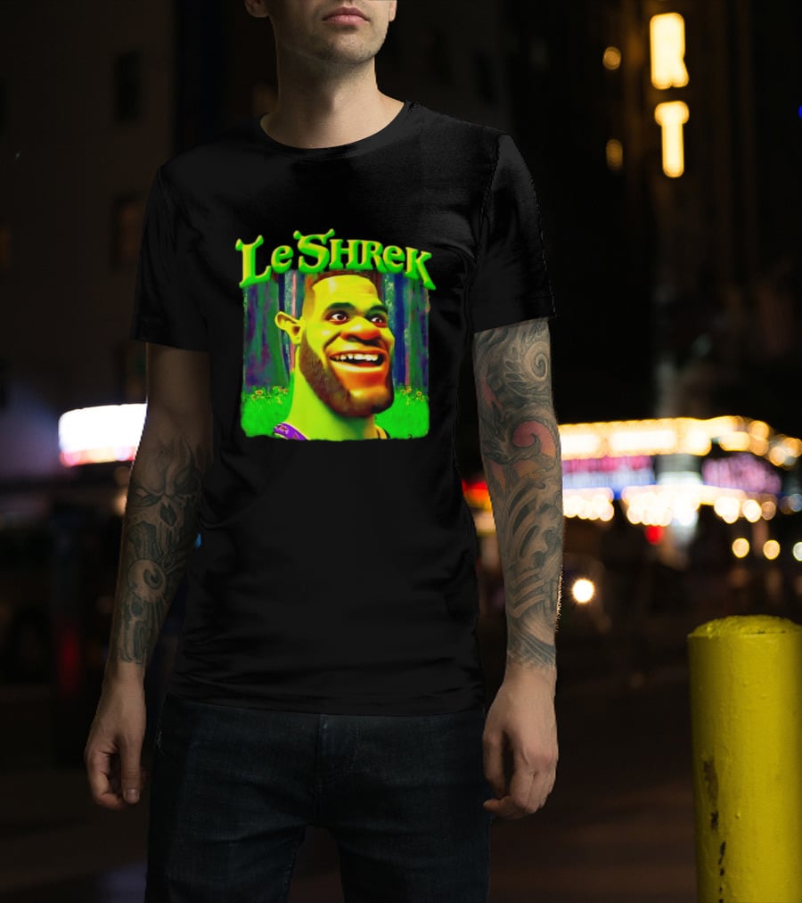 LeShrek LeBron James Philadelphia 76ers Basketball T-Shirt