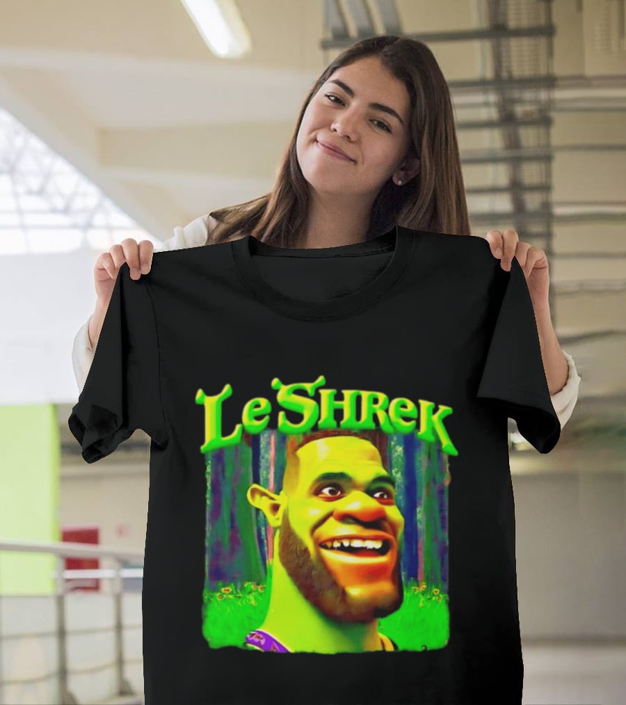 LeShrek LeBron James Philadelphia 76ers Basketball T-Shirt