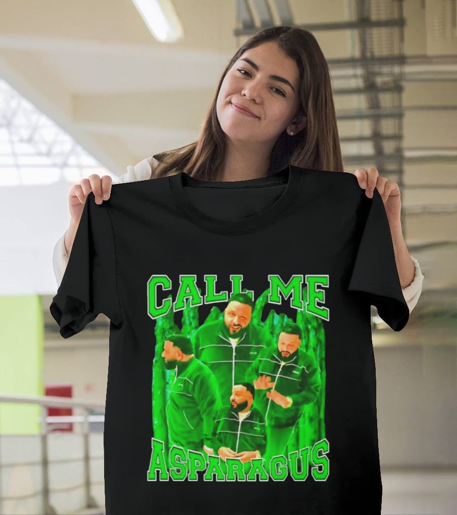 DJ Khaled Call Me Asparagus Music Producer Green Tracksuit T-Shirt