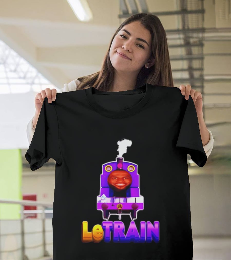 LeBron James LeTrain Meme With Philadelphia 76ers Concept T-Shirt