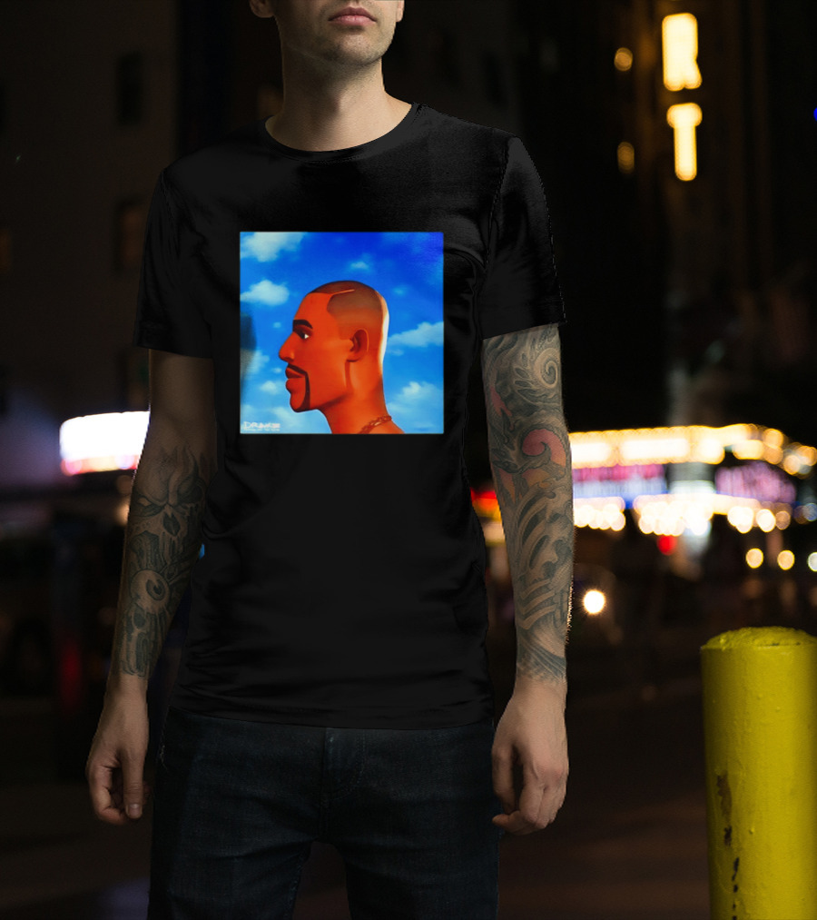 Drake For All The Dogs OVO Hip Hop Rap Album Sky Blue T-Shirt