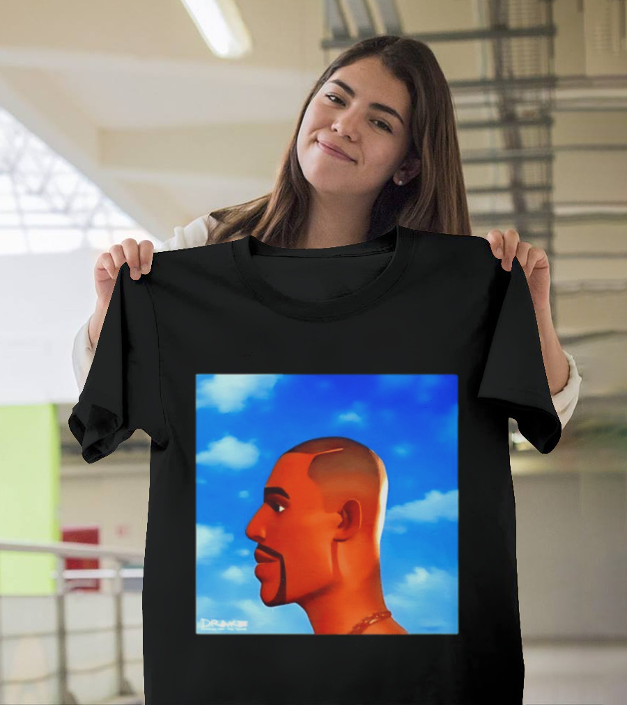Drake For All The Dogs OVO Hip Hop Rap Album Sky Blue T-Shirt