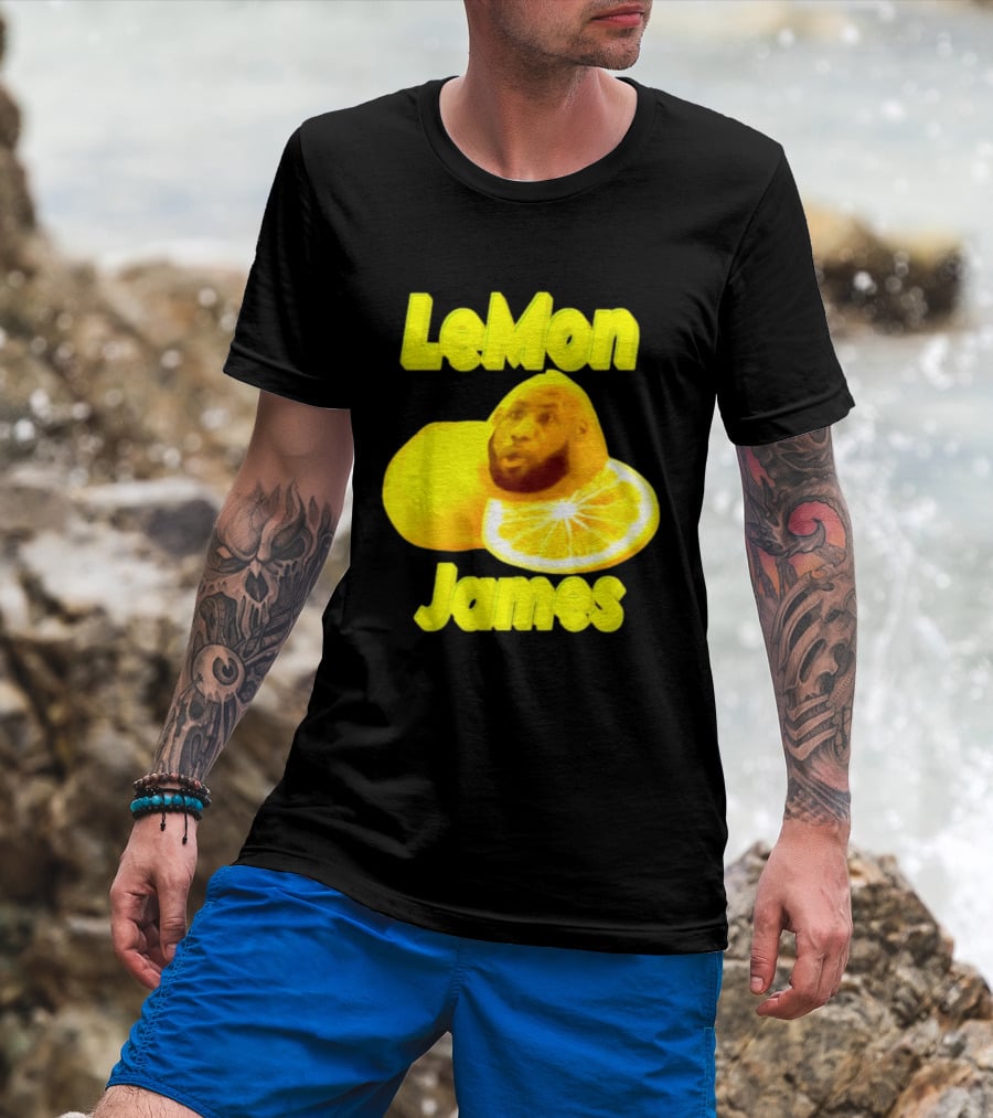 LeBron James LeMon James Philadelphia 76ers T-Shirt