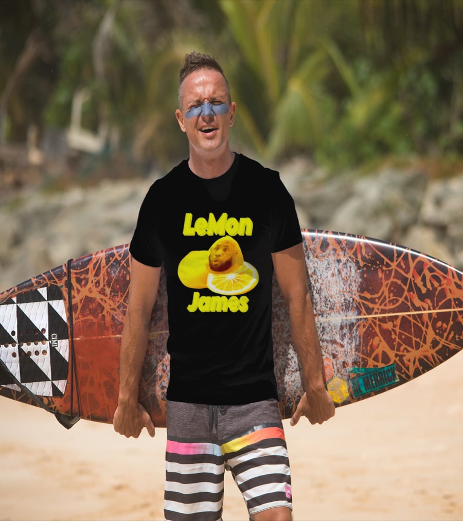 LeBron James LeMon James Philadelphia 76ers T-Shirt
