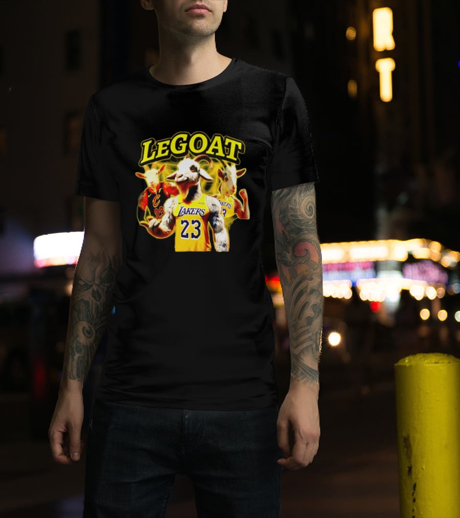 Legoat 23 LeBron James Lakers Cavaliers T-Shirt