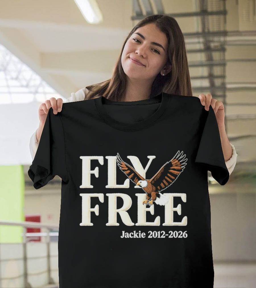 Fly Free Jackie 2012 2026 Soaring Eagle Freedom T-Shirt