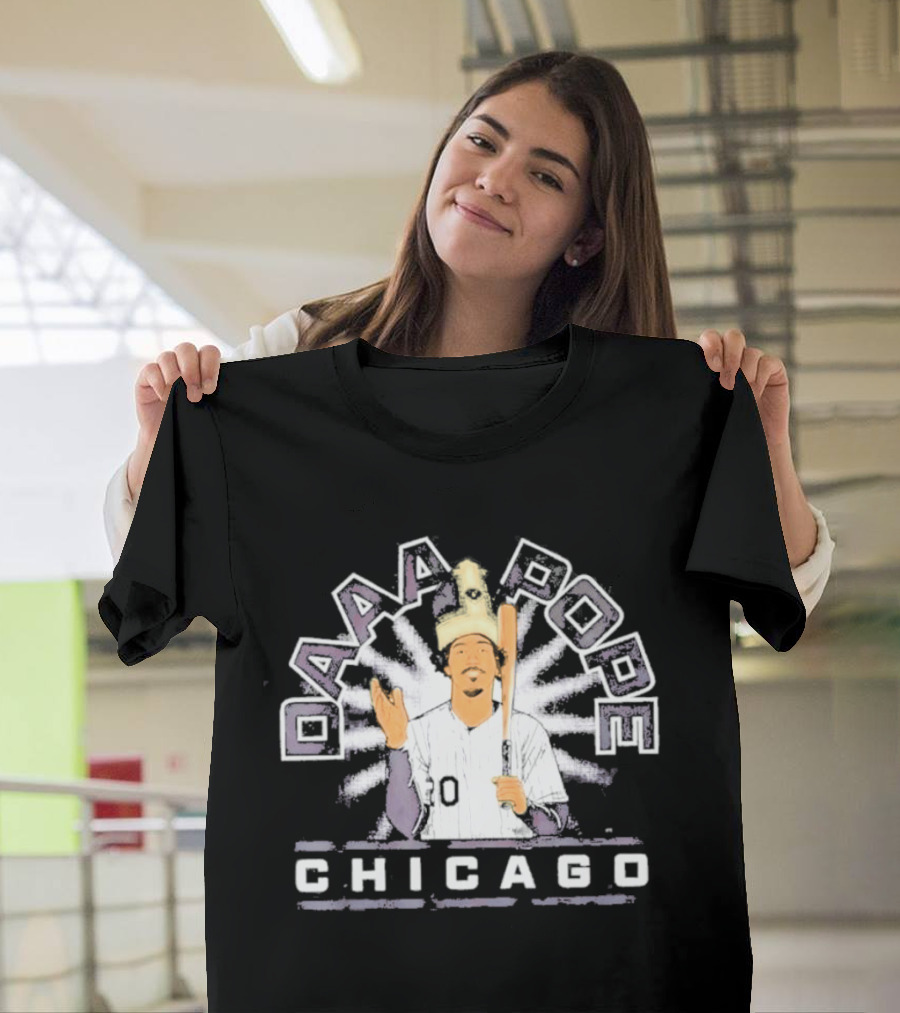 Daaa Pope Chicago South Side Baseball Miguel Vargas T-Shirt