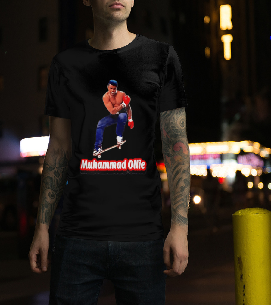 Muhammad Ollie Skateboard Boxer T-Shirt
