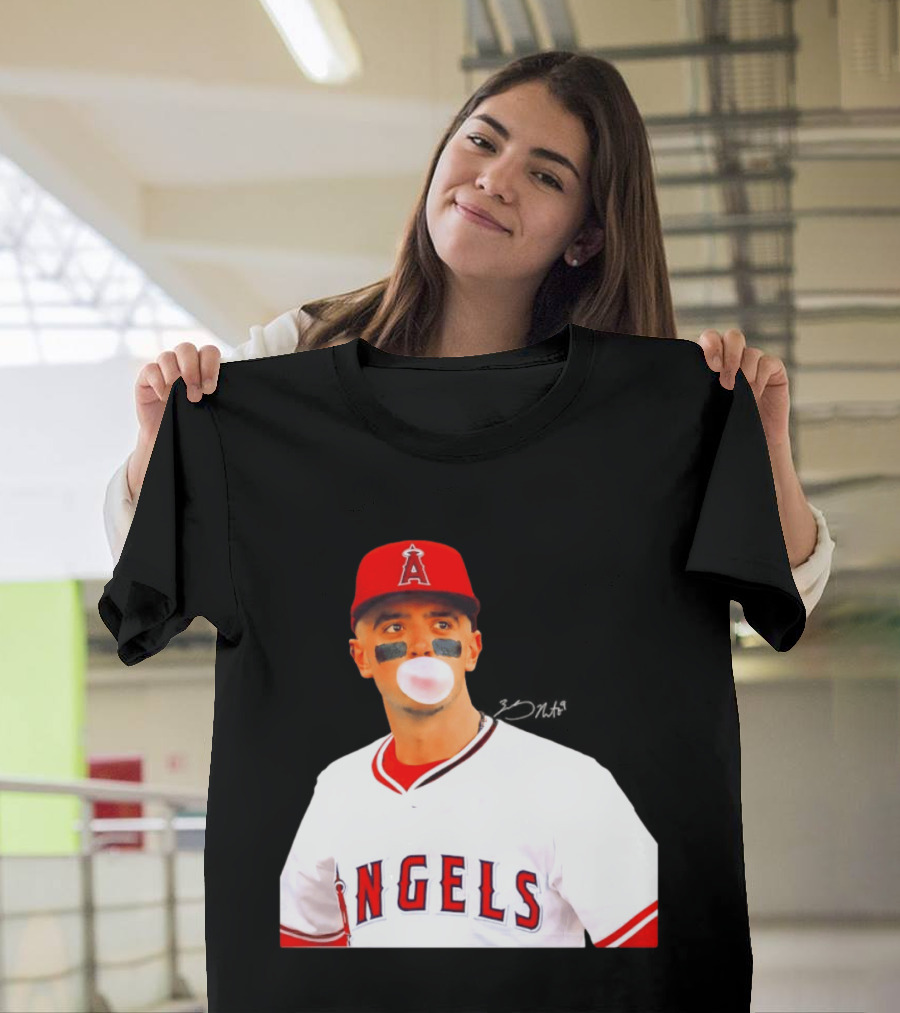 Zach Neto Los Angeles Angels 2026 MLB Season Bubblegum Moment T-Shirt