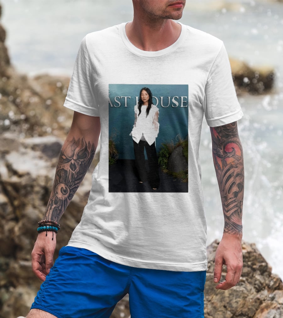 The Last House Fashion Greta Lee The Row T-Shirt