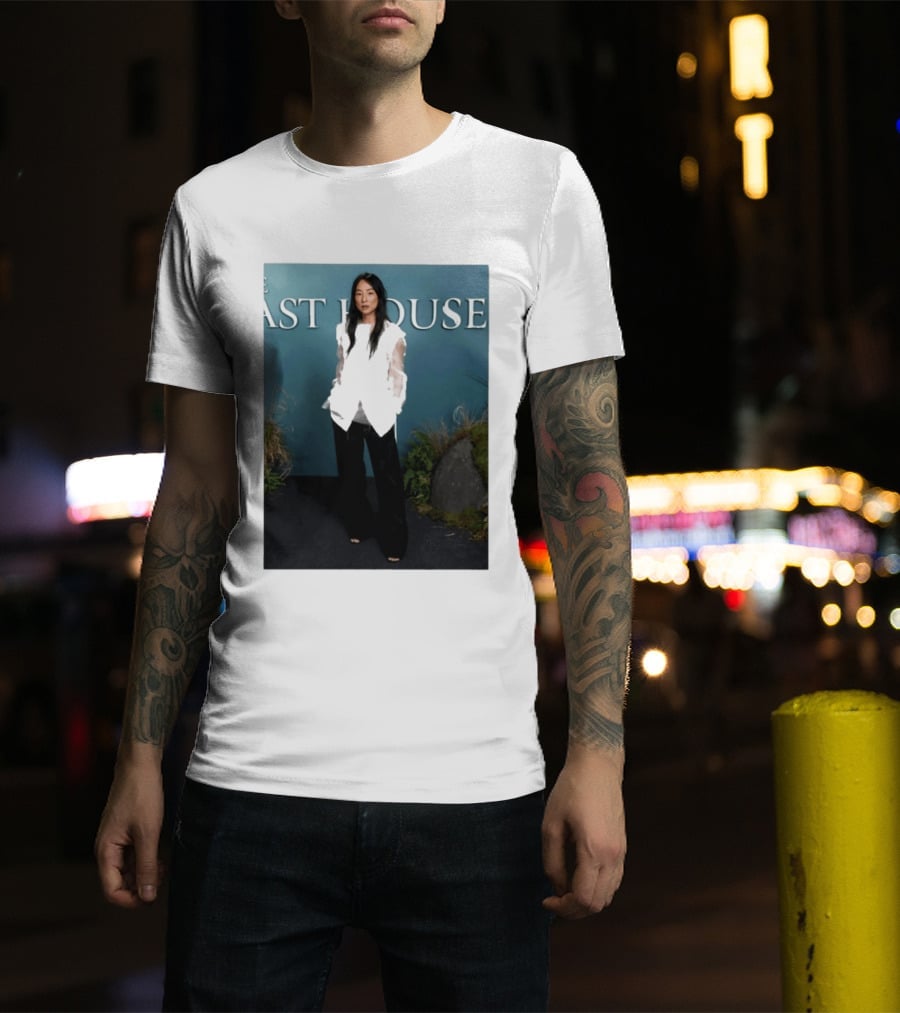 The Last House Fashion Greta Lee The Row T-Shirt