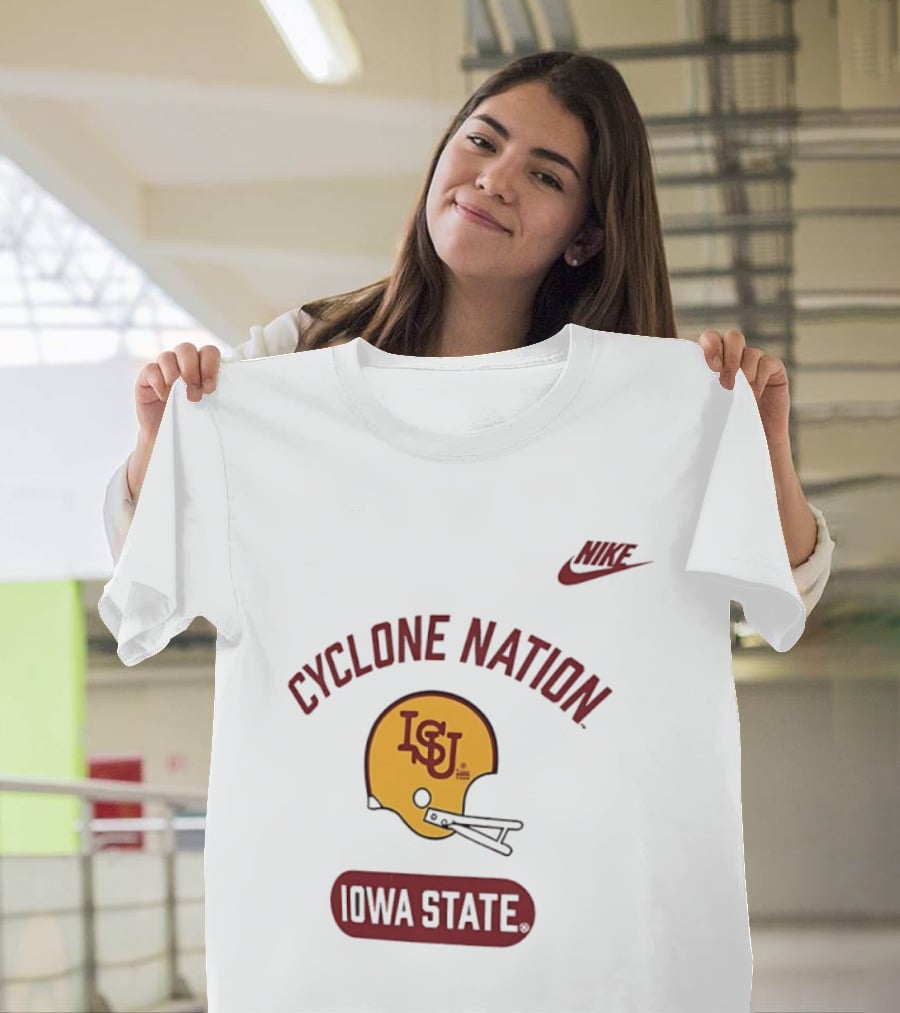 Cyclone Nation Iowa State ISU Football Nike T-Shirt