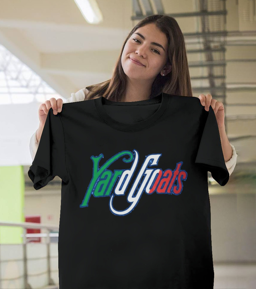 Hartford Yard Goats Green White Red Italian Heritage Night T-Shirt