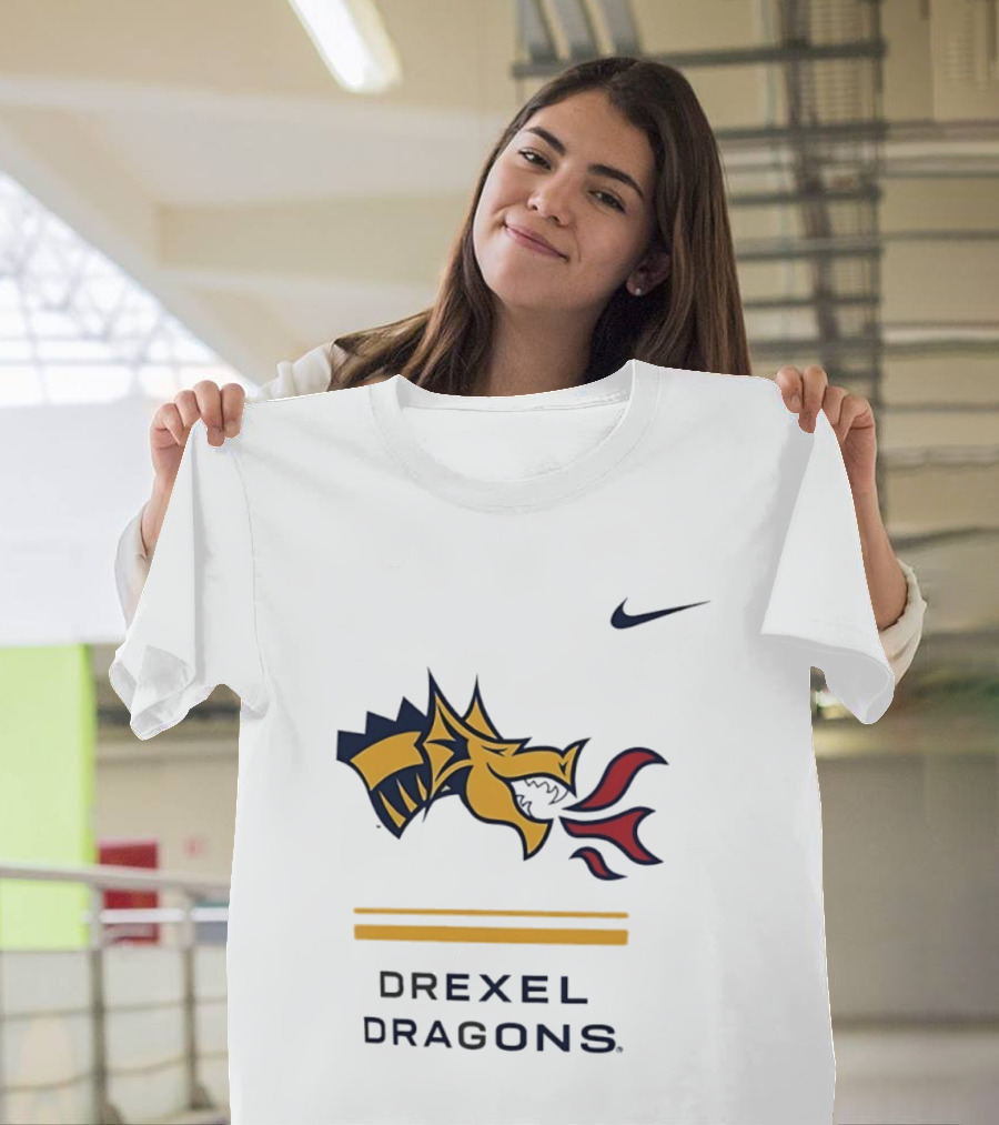Nike Drexel Dragons NCAA Basketball Official Team T-Shirt
