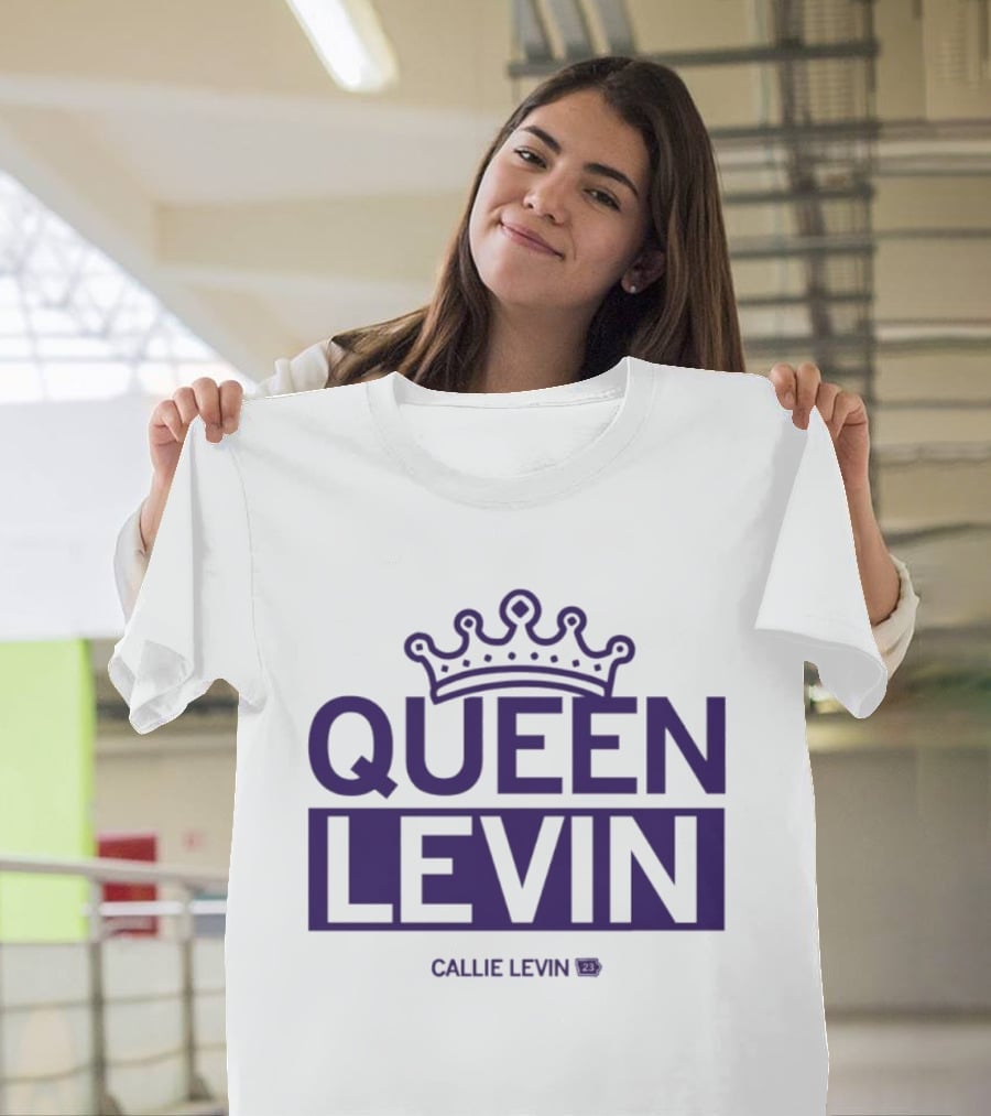 Queen Levin Callie Levin Iowa Hawkeyes Basketball Player T-Shirt