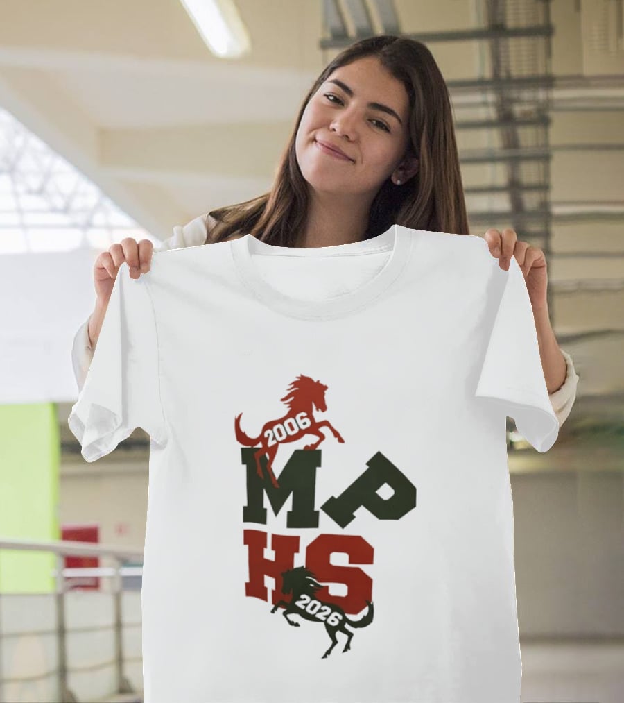 Morgan Park Mustangs MPHS 2006 2026 T-Shirt